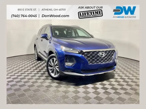 Blue 2020 Hyundai Santa Fe Limited for sale in Athens, OH