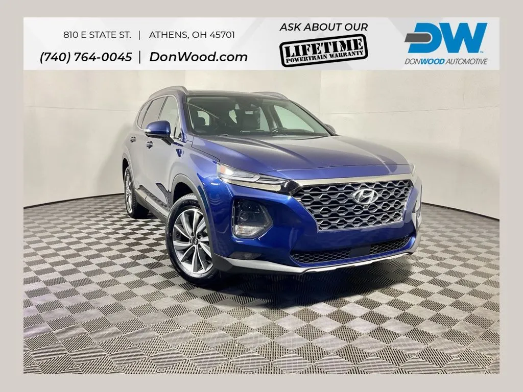 Blue 2020 Hyundai Santa Fe Limited for sale in Athens, OH