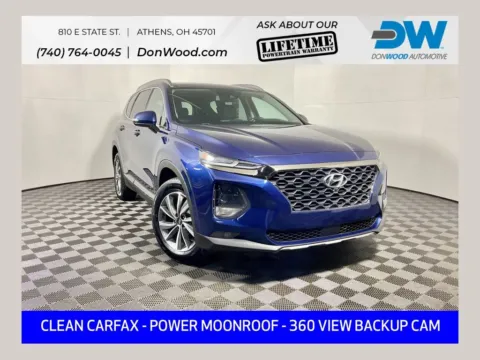 Blue 2020 Hyundai Santa Fe Limited for sale in Athens, OH