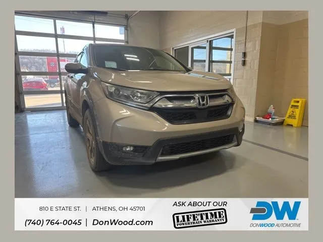 Beige 2017 Honda CR-V EX for sale in Athens, OH