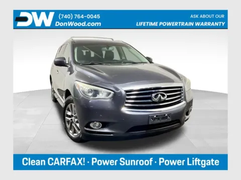 Gray 2013 INFINITI JX35 AWD for sale in Athens, OH