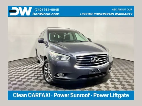 Gray 2013 INFINITI JX35 AWD for sale in Athens, OH