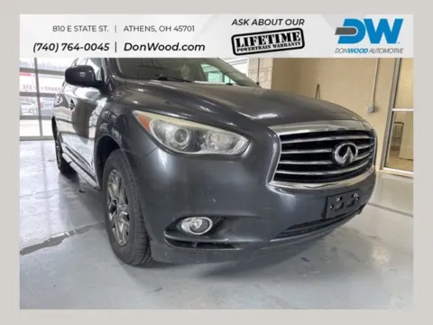 Gray 2013 INFINITI JX35 AWD for sale in Athens, OH