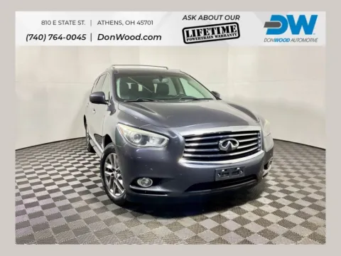 Gray 2013 INFINITI JX35 AWD for sale in Athens, OH