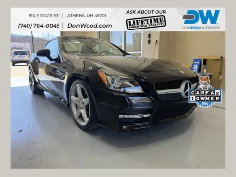 Black 2012 Mercedes-Benz SLK 350 for sale in Athens, OH