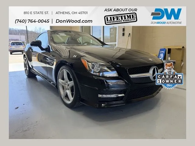 Black 2012 Mercedes-Benz SLK 350 for sale in Athens, OH