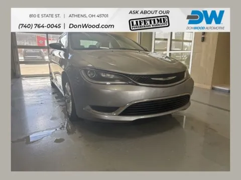 Silver 2017 Chrysler 200 Limited for sale in Athens, OH