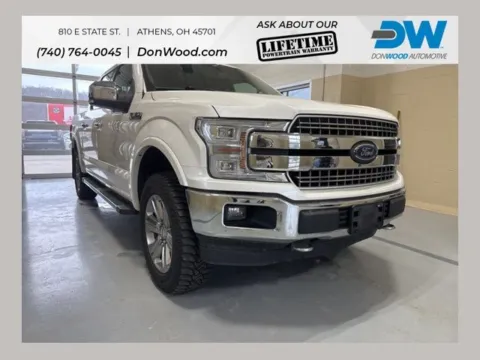 White 2018 Ford F-150 Lariat for sale in Athens, OH
