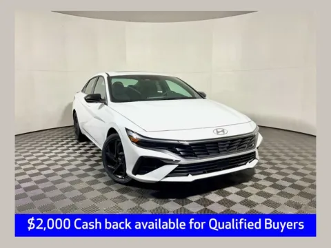 White 2026 Hyundai Elantra SEL Sport for sale in Athens, OH