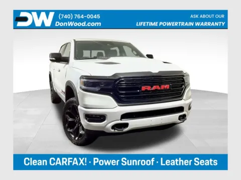 White 2022 Ram 1500 Limited for sale in Athens, OH