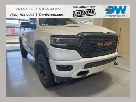 White 2022 Ram 1500 Limited for sale in Athens, OH