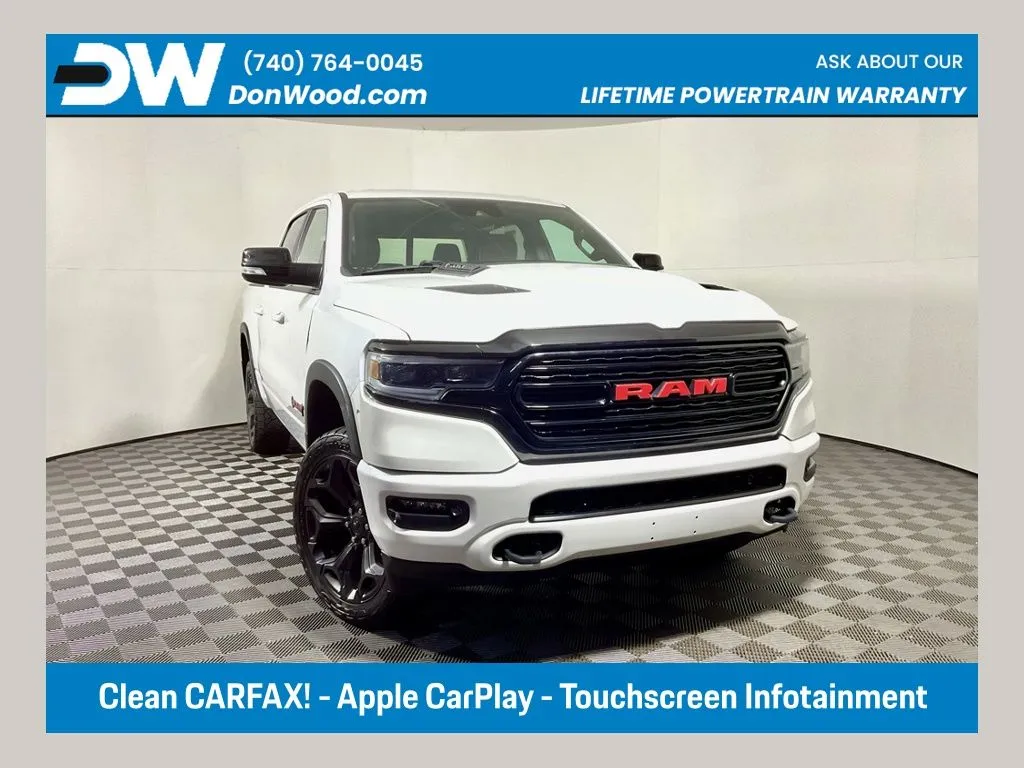 White 2022 Ram 1500 Limited for sale in Athens, OH
