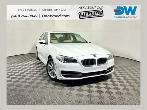 White 2014 BMW 5 Series 528i xDrive for sale in Athens, OH