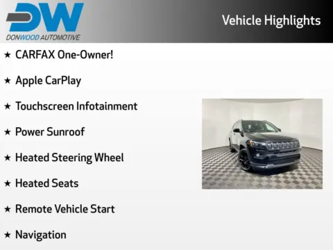 Another view of 2022 Jeep Compass Altitude for sale in Athens, OH at Don Wood Hyundai