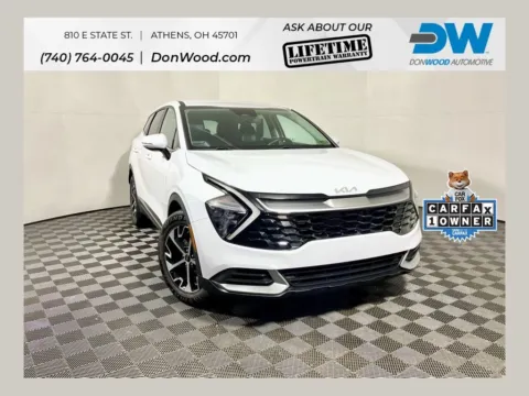 White 2023 Kia Sportage EX for sale in Athens, OH