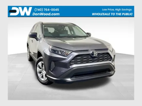Gray 2021 Toyota RAV4 LE for sale in Athens, OH