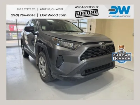 Gray 2021 Toyota RAV4 LE for sale in Athens, OH