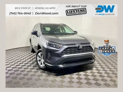 Gray 2021 Toyota RAV4 LE for sale in Athens, OH
