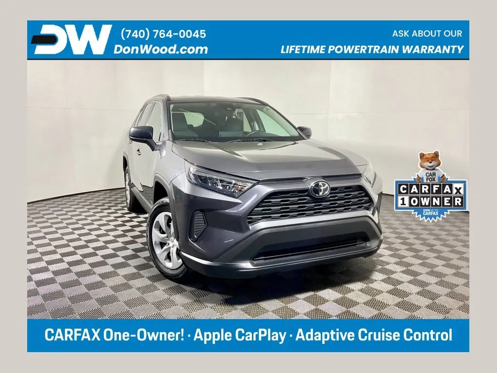 Gray 2021 Toyota RAV4 LE for sale in Athens, OH