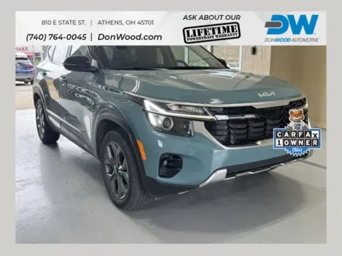 Blue 2024 Kia Seltos S for sale in Athens, OH