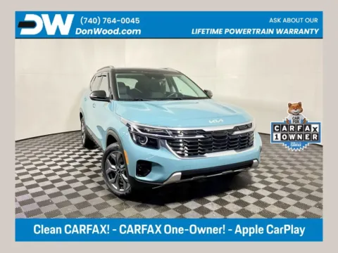 Blue 2024 Kia Seltos S for sale in Athens, OH