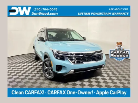 Blue 2024 Kia Seltos S for sale in Athens, OH