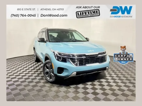 Blue 2024 Kia Seltos S for sale in Athens, OH