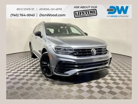 Gray 2022 Volkswagen Tiguan 2.0T SE R-Line Black for sale in Athens, OH