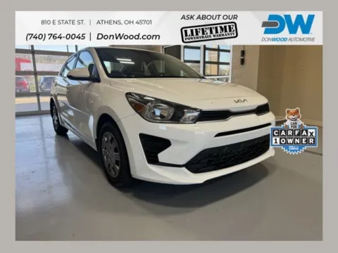 White 2023 Kia Rio LX for sale in Athens, OH