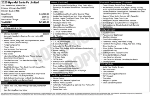 More photos of 2025 Hyundai Santa Fe Limited at Don Wood Hyundai, OH