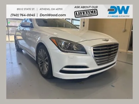 White 2015 Hyundai Genesis 3.8 for sale in Athens, OH