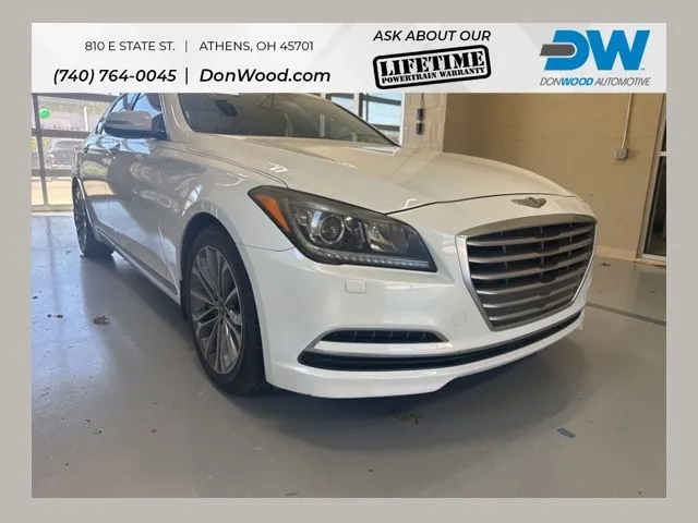White 2015 Hyundai Genesis 3.8 for sale in Athens, OH