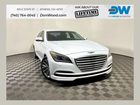 White 2015 Hyundai Genesis 3.8 for sale in Athens, OH