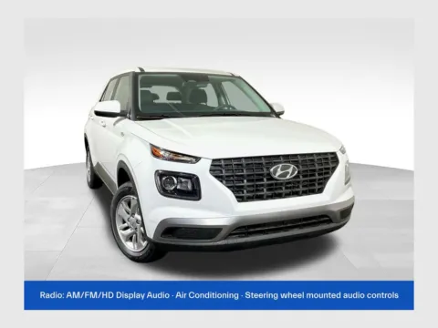 White 2026 Hyundai Venue SE for sale in Athens, OH
