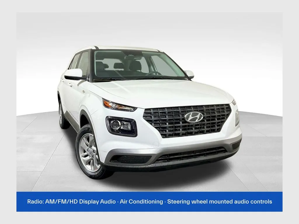 White 2026 Hyundai Venue SE for sale in Athens, OH