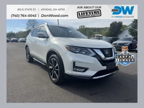 White 2017 Nissan Rogue SL for sale in Athens, OH