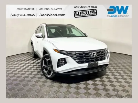 White 2022 Hyundai Tucson Hybrid SEL Convenience for sale in Athens, OH