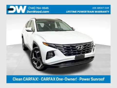 White 2022 Hyundai Tucson Hybrid SEL Convenience for sale in Athens, OH