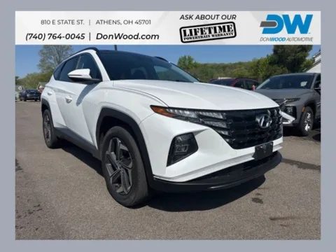 White 2022 Hyundai Tucson Hybrid SEL Convenience for sale in Athens, OH