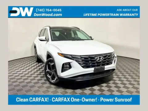 White 2022 Hyundai Tucson Hybrid SEL Convenience for sale in Athens, OH