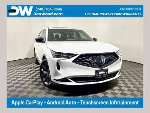 White 2023 Acura MDX A-Spec for sale in Athens, OH