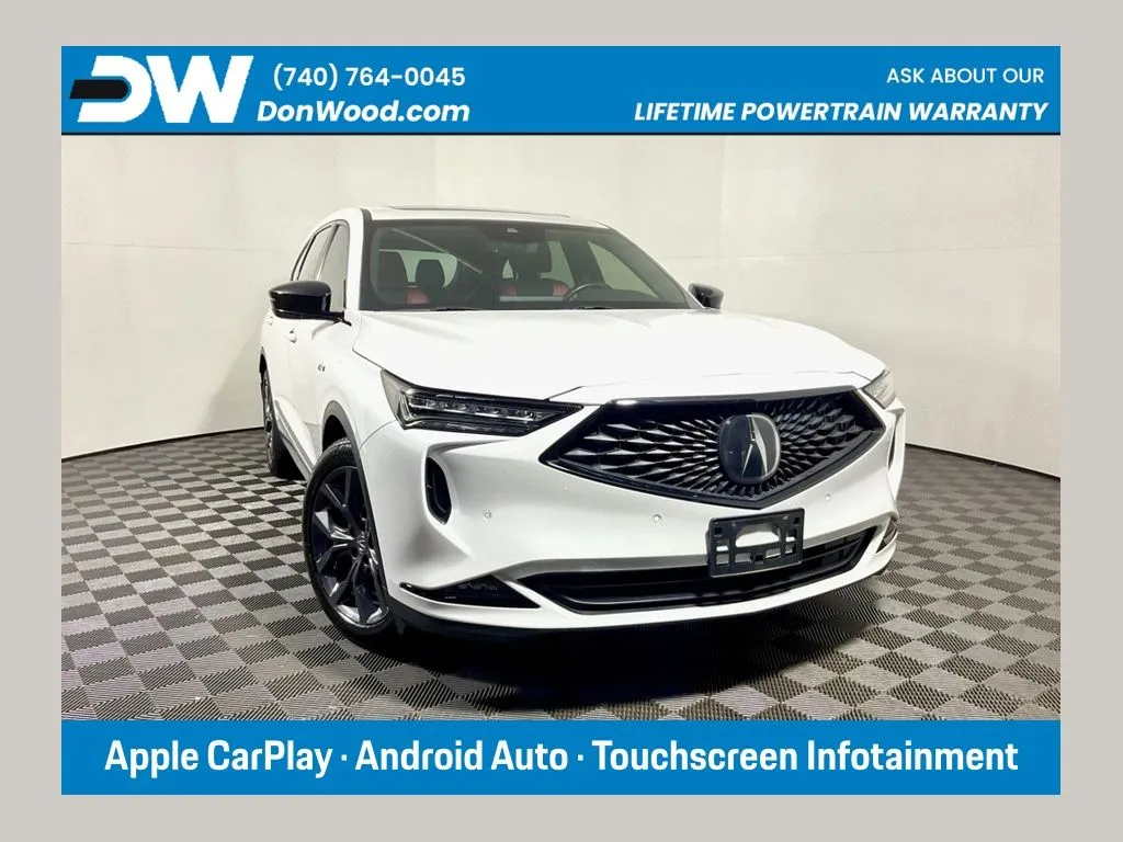 White 2023 Acura MDX A-Spec for sale in Athens, OH