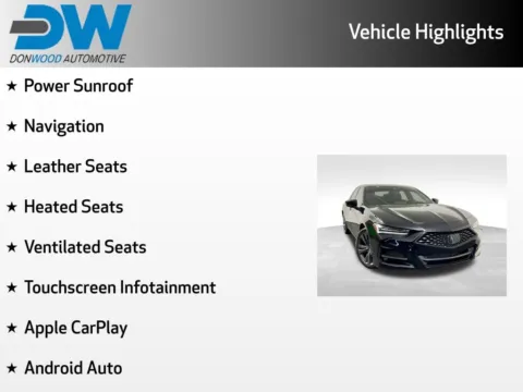 Another view of 2023 Acura TLX A-Spec Package for sale in Athens, OH at Don Wood Hyundai