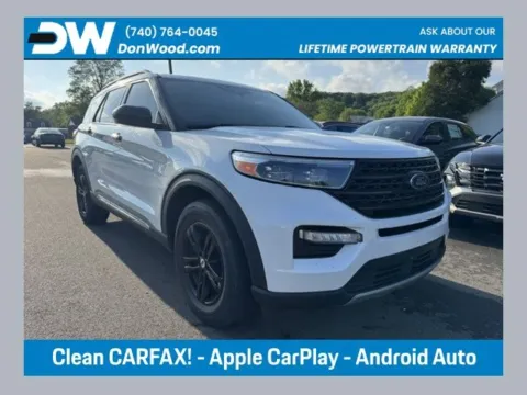 White 2021 Ford Explorer XLT for sale in Athens, OH