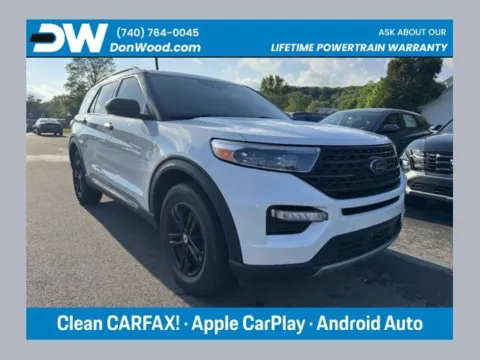 White 2021 Ford Explorer XLT for sale in Athens, OH