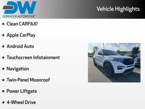 Another view of 2021 Ford Explorer XLT for sale in Athens, OH at Don Wood Hyundai