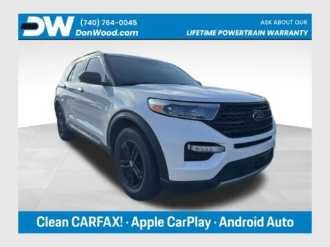 White 2021 Ford Explorer XLT for sale in Athens, OH