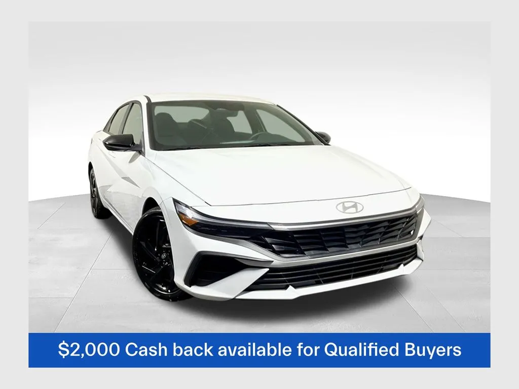 White 2026 Hyundai Elantra SEL Sport for sale in Athens, OH