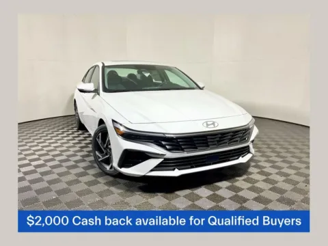 White 2026 Hyundai Elantra Limited for sale in Athens, OH