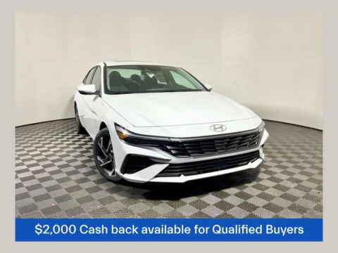 White 2026 Hyundai Elantra Limited for sale in Athens, OH